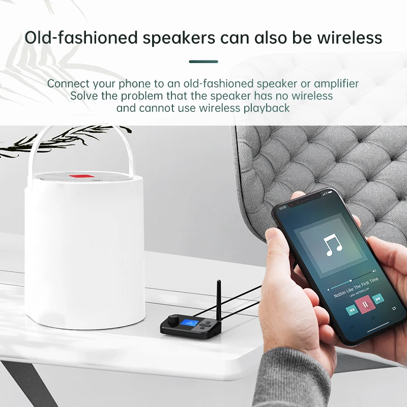 Bluetooth 5 0 аудио передатчик приемник с микрофоном Стерео оптический коаксиальный AUX
