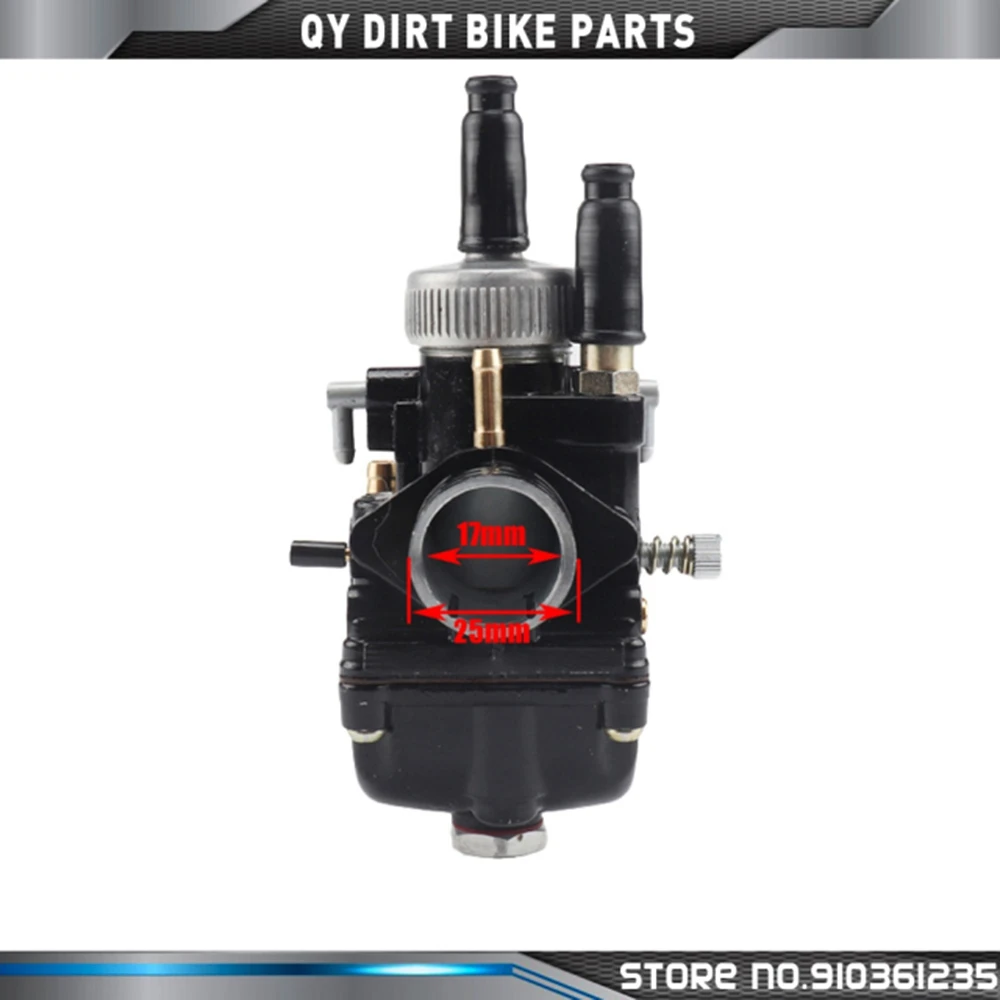 Карбюратор для мотоцикла PHBG 17 мм AD карбюратор 50-100Cc двигателя 2-тактный гоночный