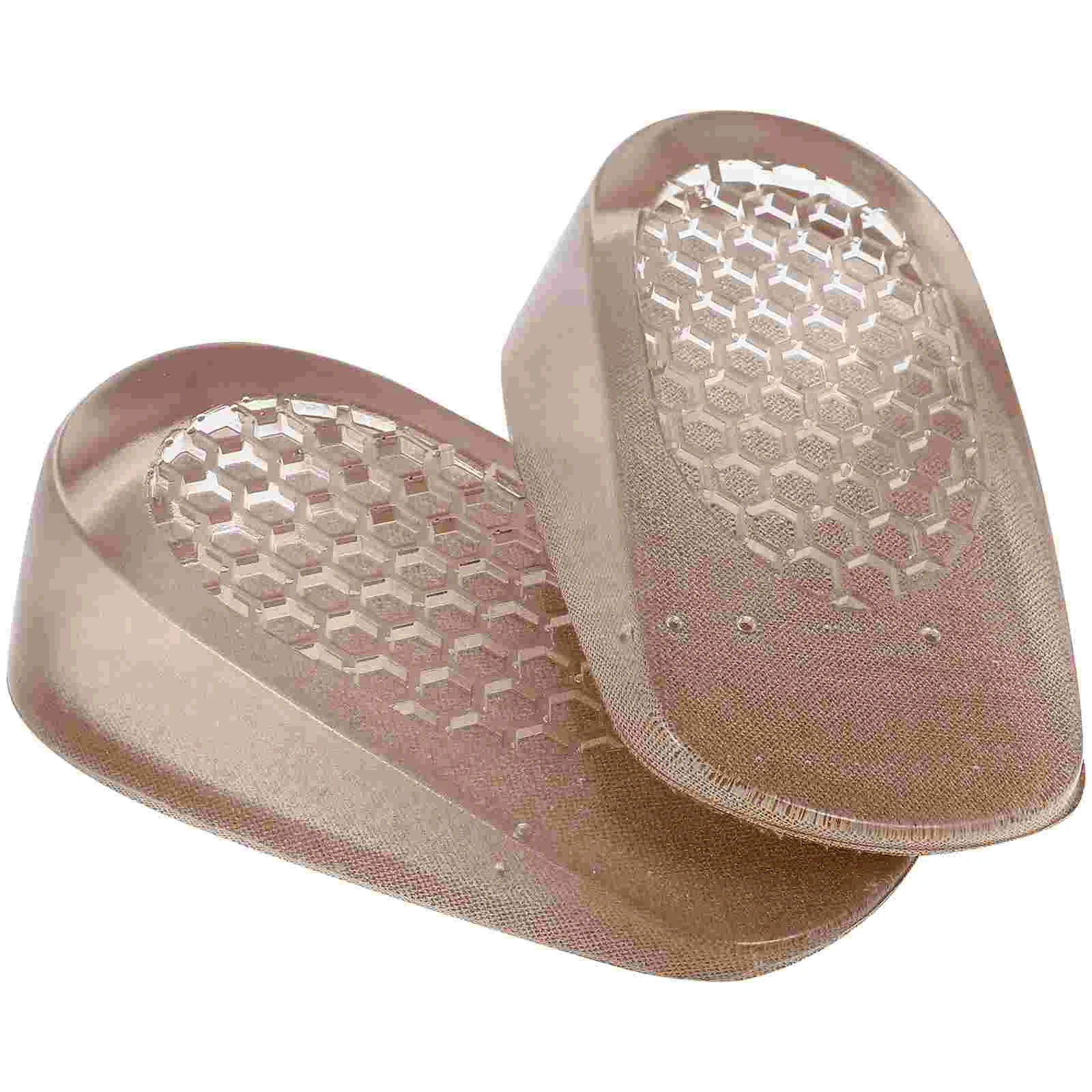 

Высота 3 см, эргономичная впитывающая Передняя Стелька, коврик для обуви, подушка Heelpiece, размер L (абрикос)