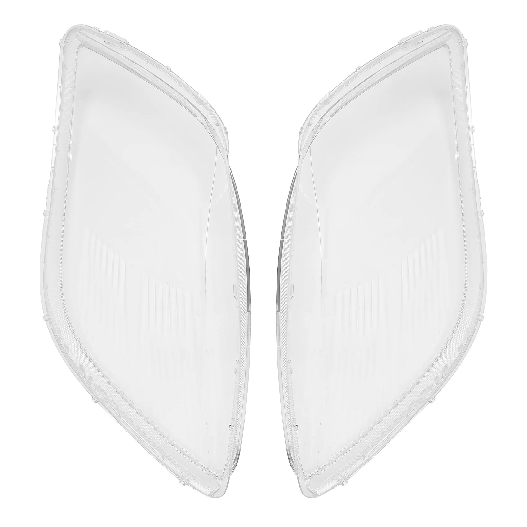 

2Pcs Car Left and Right Side Headlight Clear Lens Lamp Shade Shell Cover for Yaris 2008 2009 2010 2011