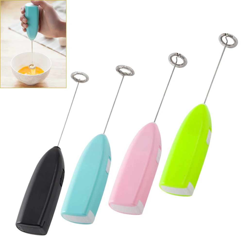 

New Electric Rotary Egg Beater Handheld Rotary Egg Whisk Blender Easy Whisk Egg Mixer Stirrer Milk Coffee Frother Cooking Tool