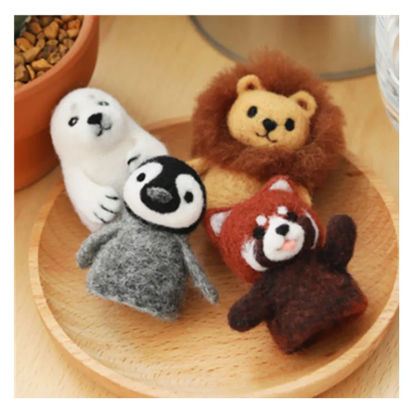 

Fingering Creative children gifts Spanish staple fiber wool felt needle felting decoration craft needlecraft DIY