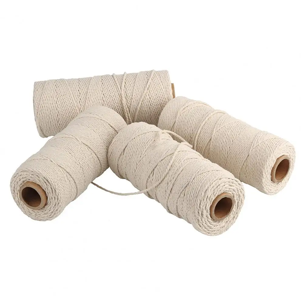 

DIY Cotton Thread 1 Roll Useful Soft Touch Craft Making Knitting Crocheting Material Present Decor Supplies