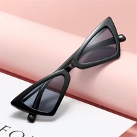 uv400 cateye small narrow sunglasses for women inverted triangle glasses cat eye sunglasses sunglasses