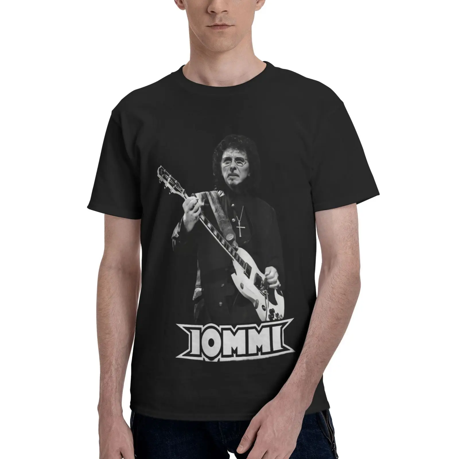 

Футболка Tony Iommi V1 для мужчин, Мужская хлопковая футболка, Мужская одежда, футболка для мужчин, Мужская хлопковая футболка, топы, женская футб...