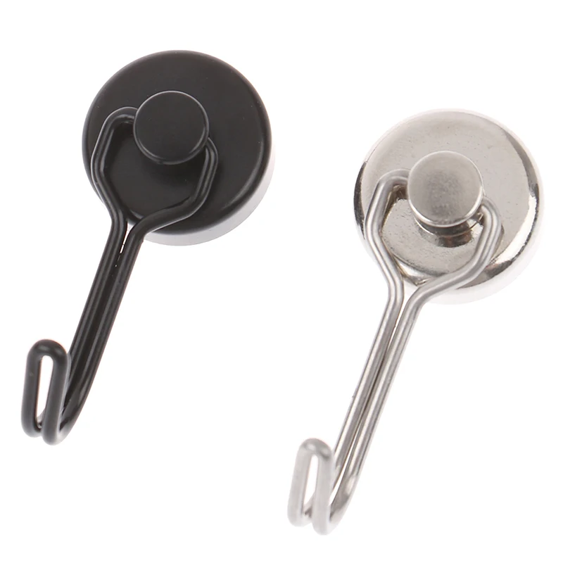 

1PC Heavy Duty Magnetic Hook, Strong Neodymium Magnets Hooks for Home, Refrigerator