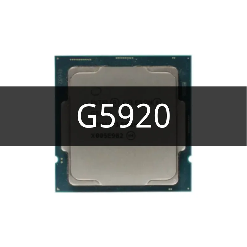 

Процессор Celeron G5920, 2 ядра, 3,50 ГГц, 2 Мб кэш-памяти, процессор FCLGA1200