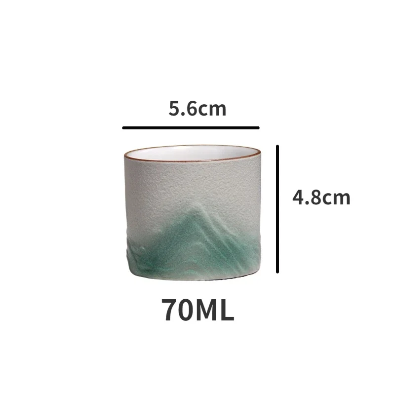 Керамический Чайный Сервиз С Градиентом Цвета Чайные Аксессуары В Китайском