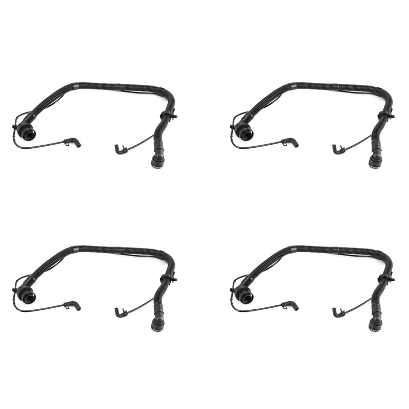 

4X 25193343 Positive Crankcase Ventilation PCV Hose Tube With Charge AIR Bypass For Chevrolet Cruze Buick Encore 13-19