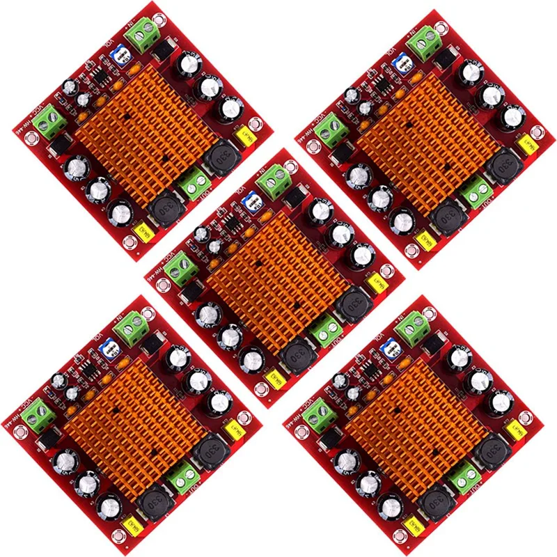 

2X DC 12V 24V 150W TPA3116DA Mono Channel Digital Power Audio Amplifier Board