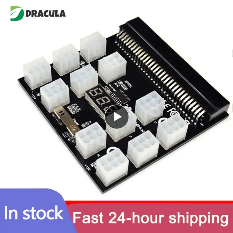 

Lightweight 6 Pin Power Supply Breakout Board Convenient Ps-2751-lf-1f Board Adapter Led Voltage Display Portable Mini