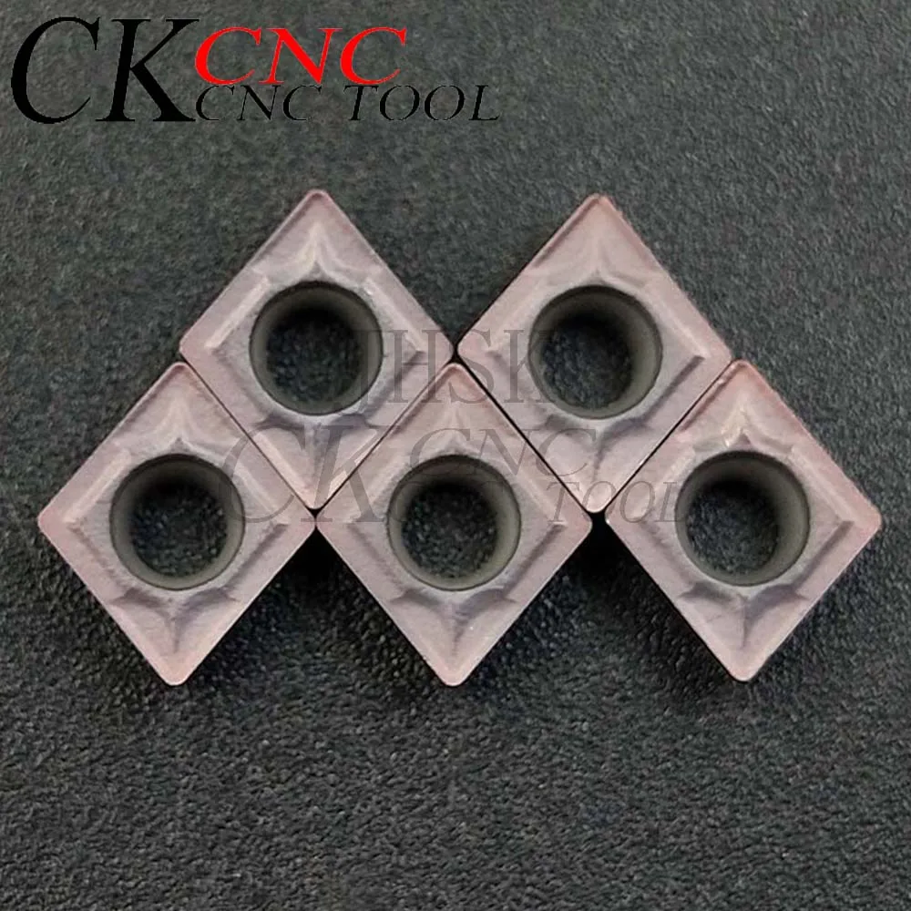 

CCMT060204 VP15TF CCMT 060204 VP15TF CCMT21.51 Carbide Inserts Turning Tools CNC Cutter Lathe Blade for Stainless steel