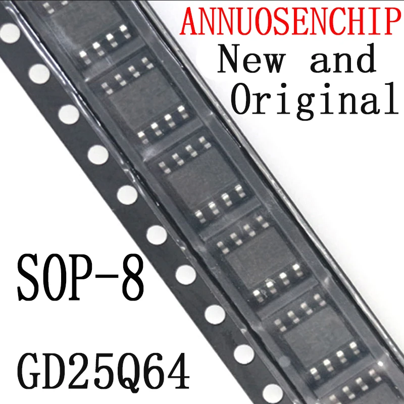 5 шт., новые и оригинальные SOP 25Q64 GD25Q64BSIG SOP-8 25Q64BSIG SOP8 64 Мбит, флэш-вспышка, флэш-память GD25Q64