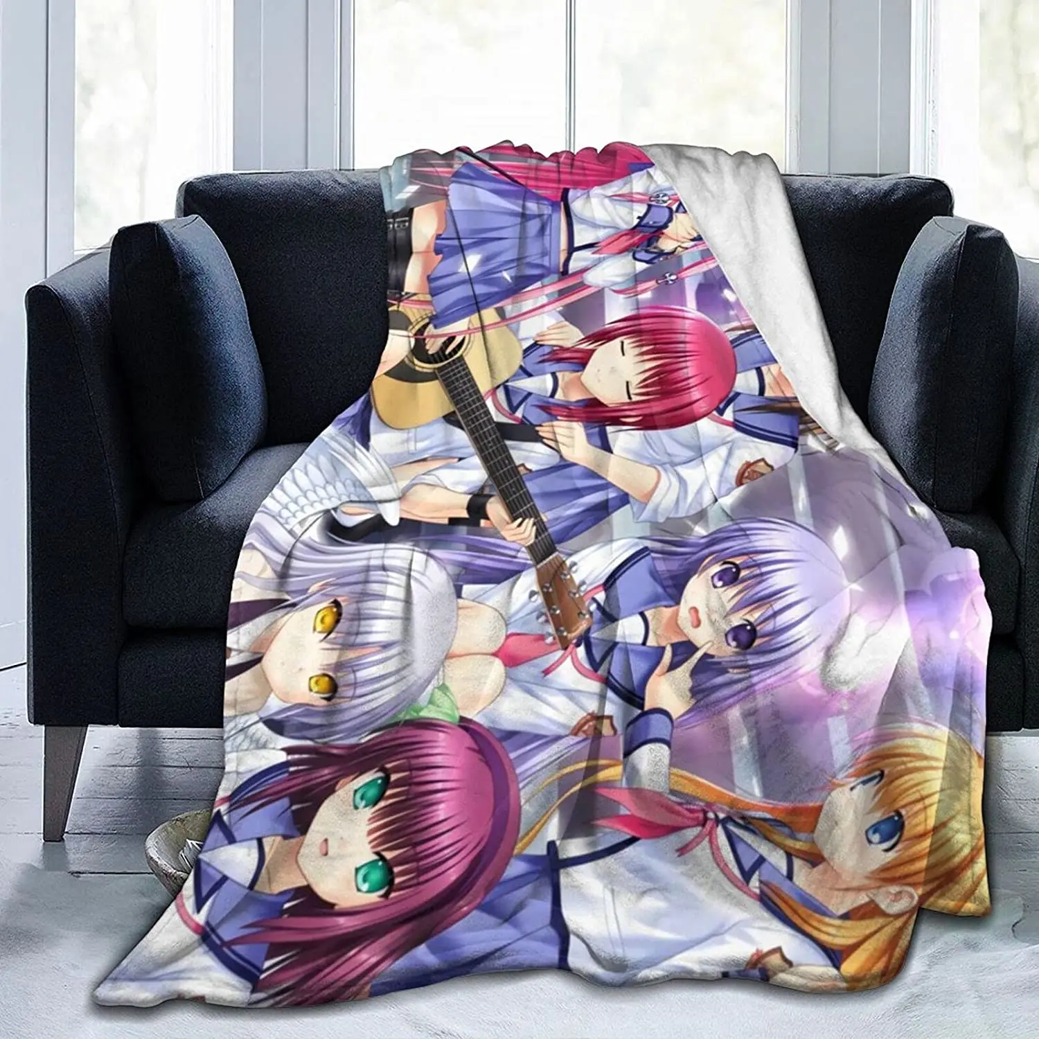 

Masami Iwasawa Fluffy Soft and Comfortable Blanket, Anime Warm Embrace of Sympathy