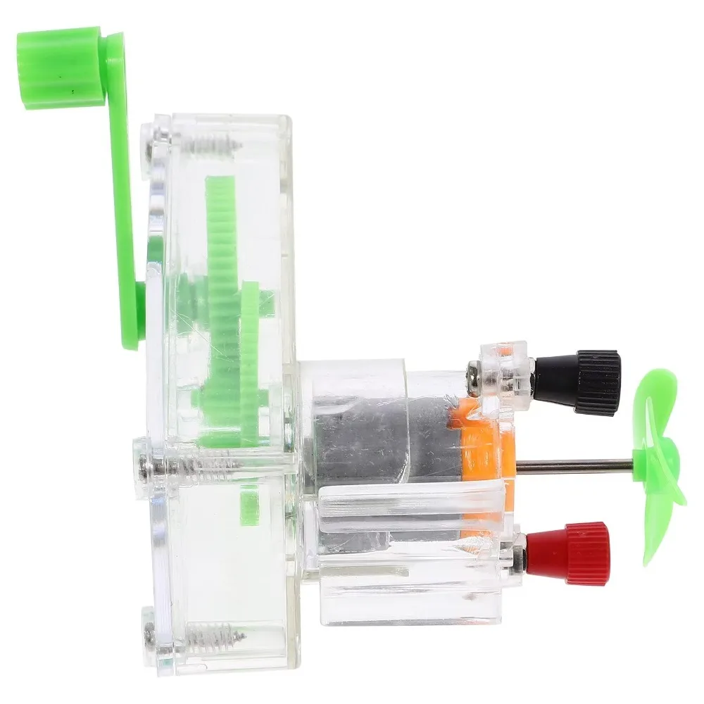 

Модель Научный комплект Ручной генератор Экспериментальный физический пластик Ручная кривошипная модель Изобретение Эксперименты Научные