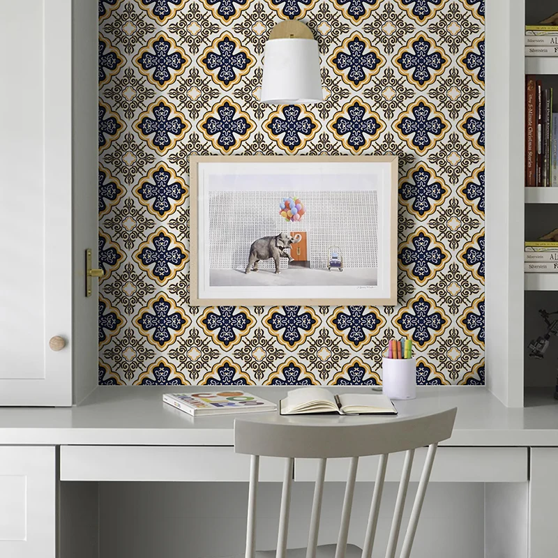 Самоклеящиеся обои для кухни ванной комнаты водонепроницаемая настенная