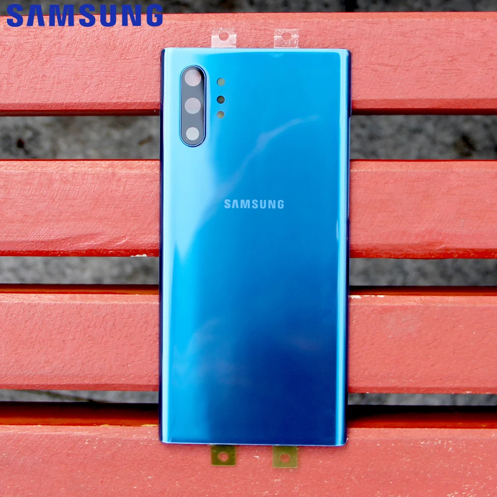 original samsung glass housing back cover cases for samsung galaxy note 10 note x note10 plus note10 phone rear battery door free global shipping