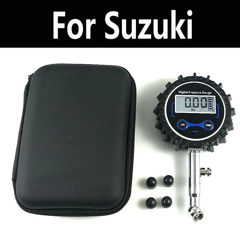 

Motor vehicle tire pressure tester For Suzuki GS1000GT 1000L 1100E 1100G DRZ250 GN 250E Goose 350