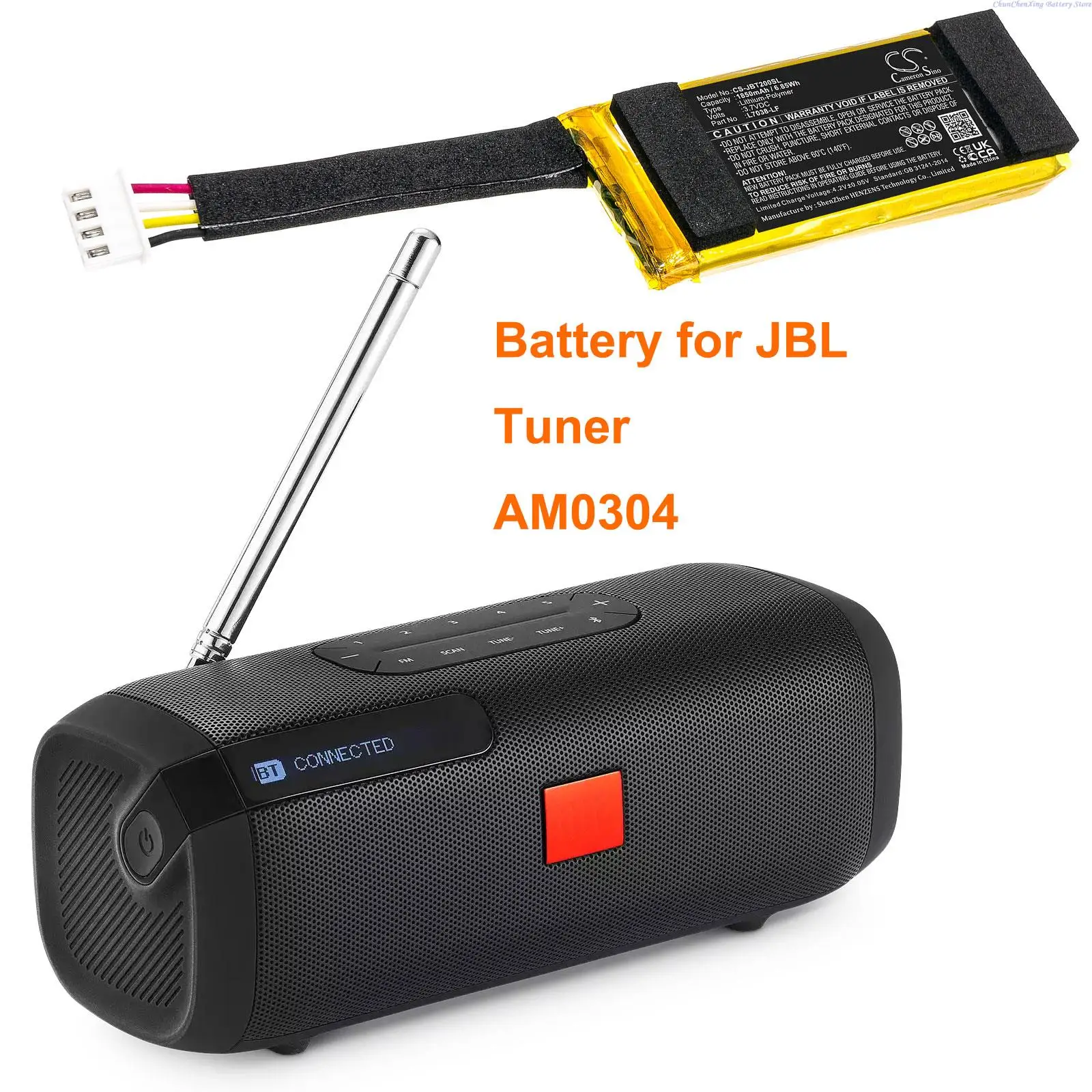 

1850mAh Speaker Battery L0738-LF for JBL Tuner, AM0304