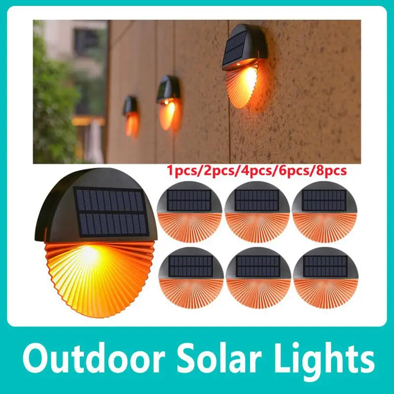 

Solar LED Lights Outdoor Solar Lights IP65 Waterproof Garden Light Solar Step Lamps Deck Lights Fence Courtyard Garden Decor