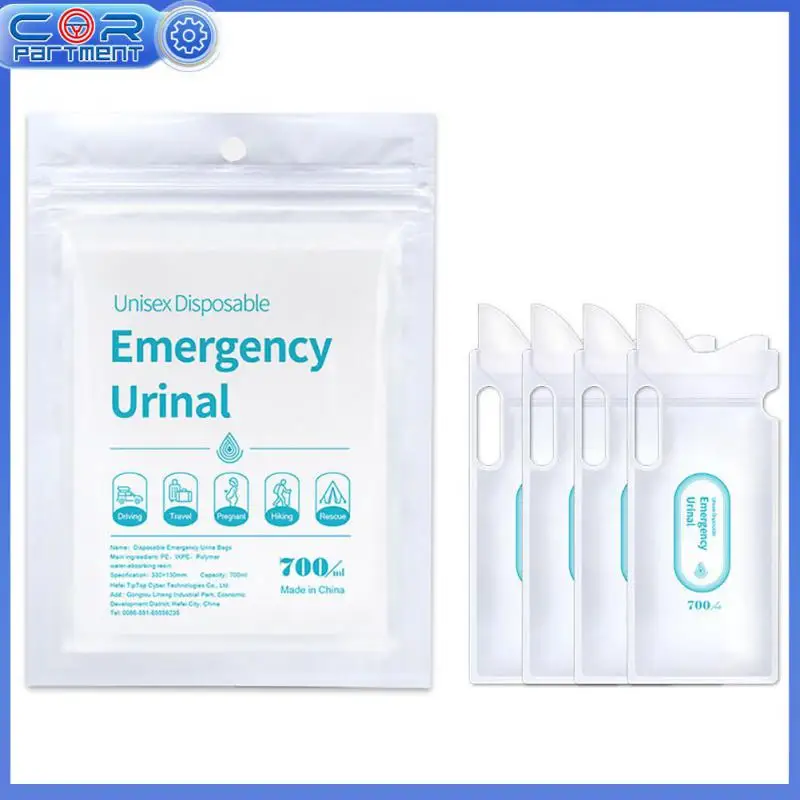 

Emergency Urine Bag Unisex Larger Capacity Vomit Bags Practical Mobile Toilets Car Accessories Car Urine Bag White Disposable