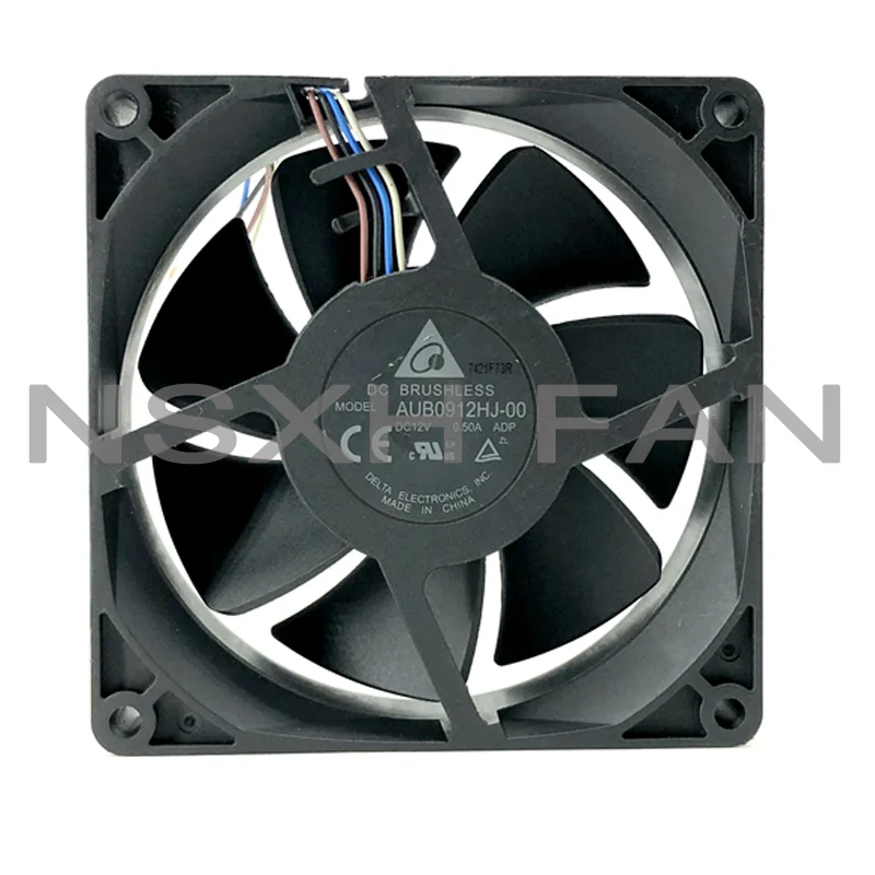 Вентилятор 9025, 9 см, AUB0912HJ-00 12 В, 3-строчный проектор, тихий вентилятор, U92T12MGB7-53 90x90x25 мм
