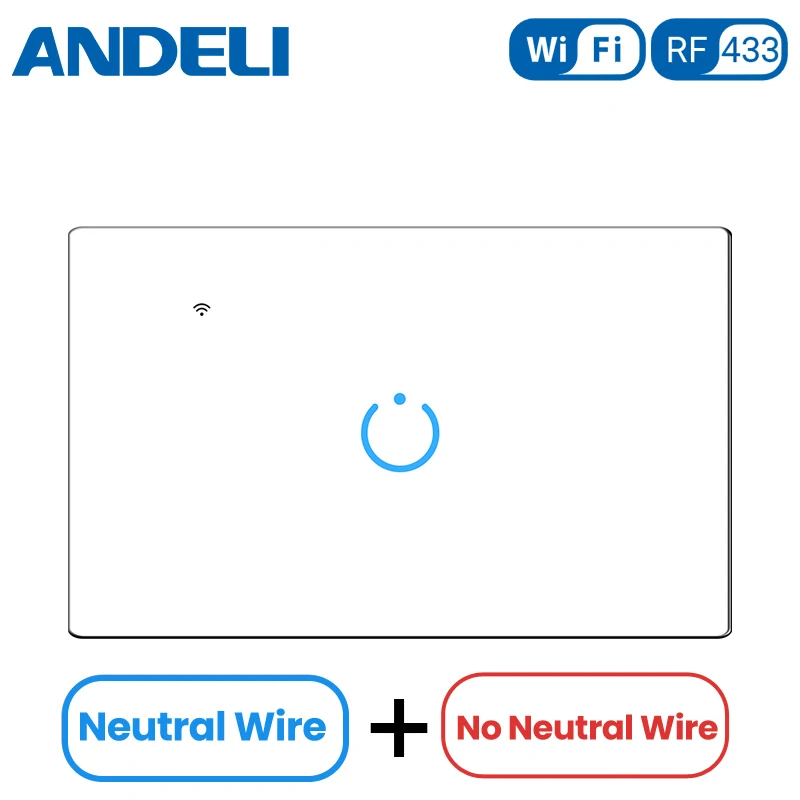 

ANDELI Умный настенный выключатель Tuya Israel AU