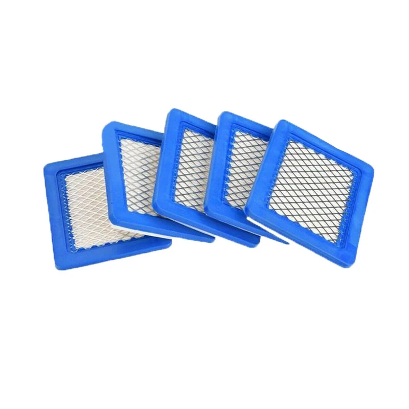 

5Pcs Air Filter Lawn Mower Filters For Briggs & Stratton 491588 491588S 399959