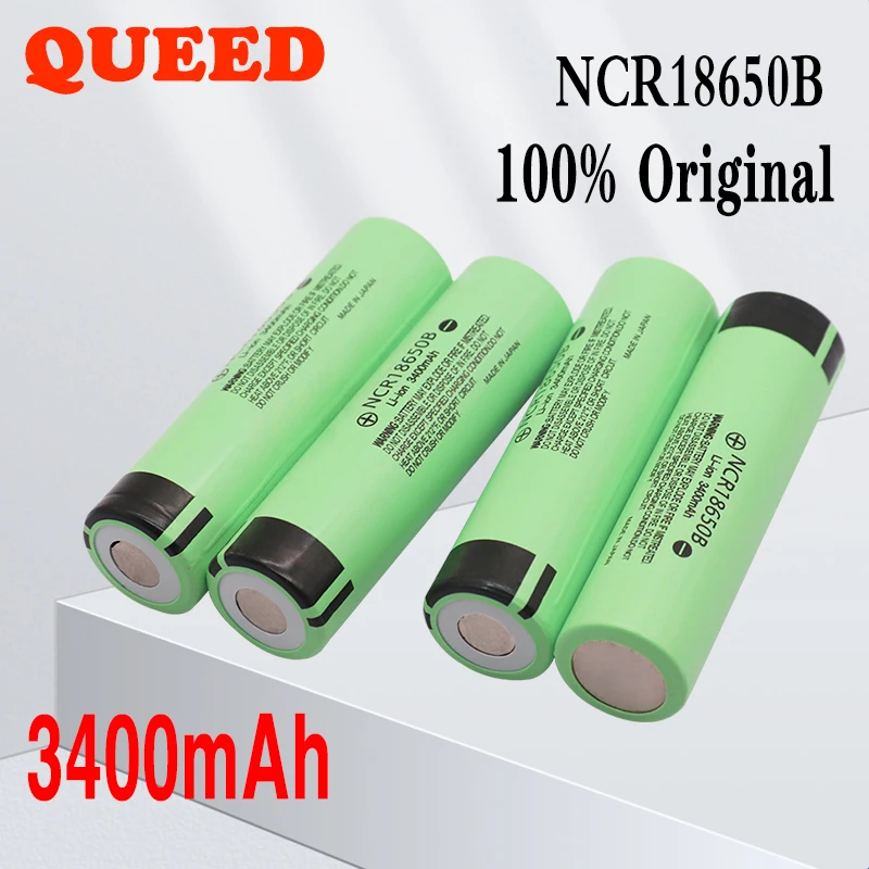 Литий-ионный аккумулятор NCR18650B (18650 3 7 В 3400 мАч)