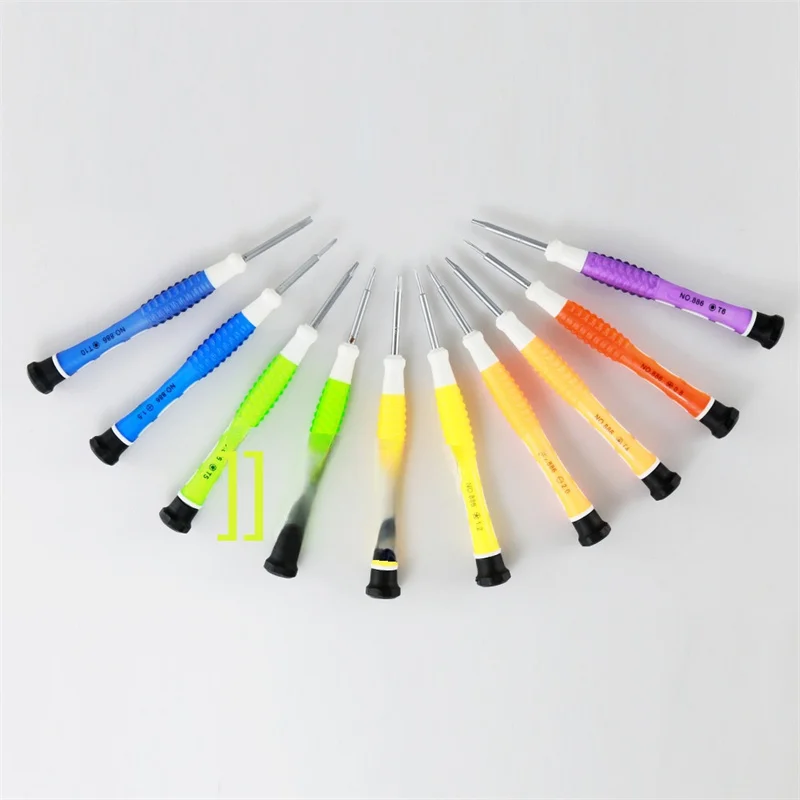 

Slotted and Phillips Screwdriver with Plum Blossom Repair Opening Tool For Cell Phone Notebook Disassemble Kit
