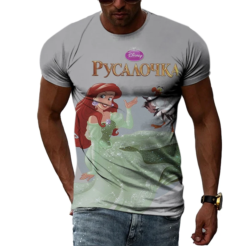 

Summer New Mens Oversized t-shirt Loose Clothes Vintage Short Sleeve Fashion Cartoon Printed O Neck Disney T-Shirt Kids Fashion