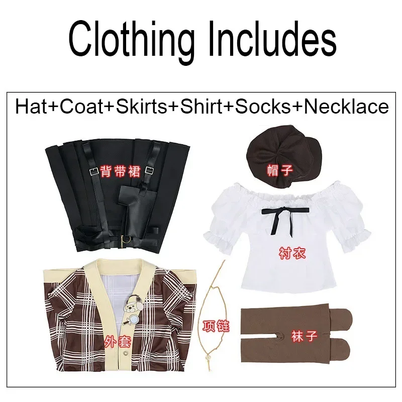 Аниме VTuber Watson Amelia карнавальный костюм повседневная одежда для девочек Hololive EN