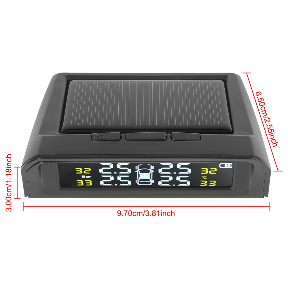 Интеллектуальное предупреждение о температуре беспроводная система давления в