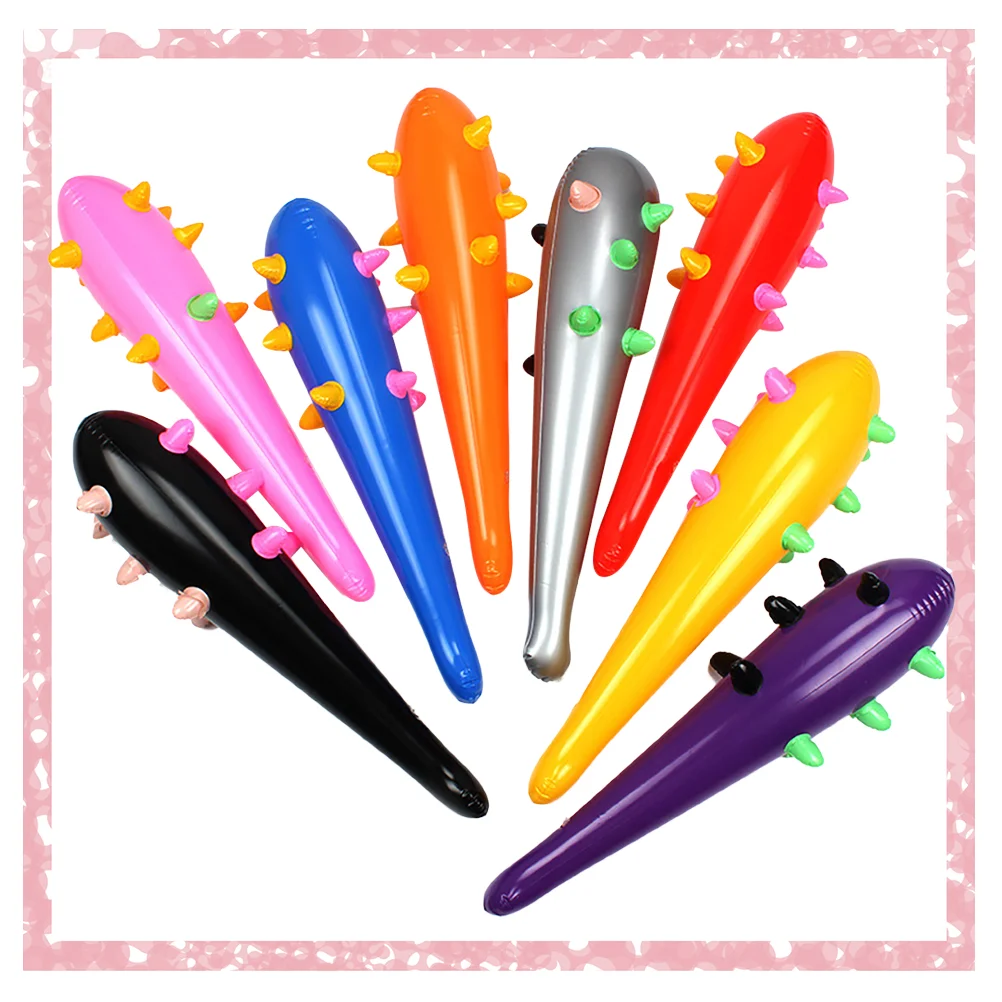 

10 Pcs Kids Playset Cheer Stick Party Bar Inflatable Clapper Baseball 10pcs Child