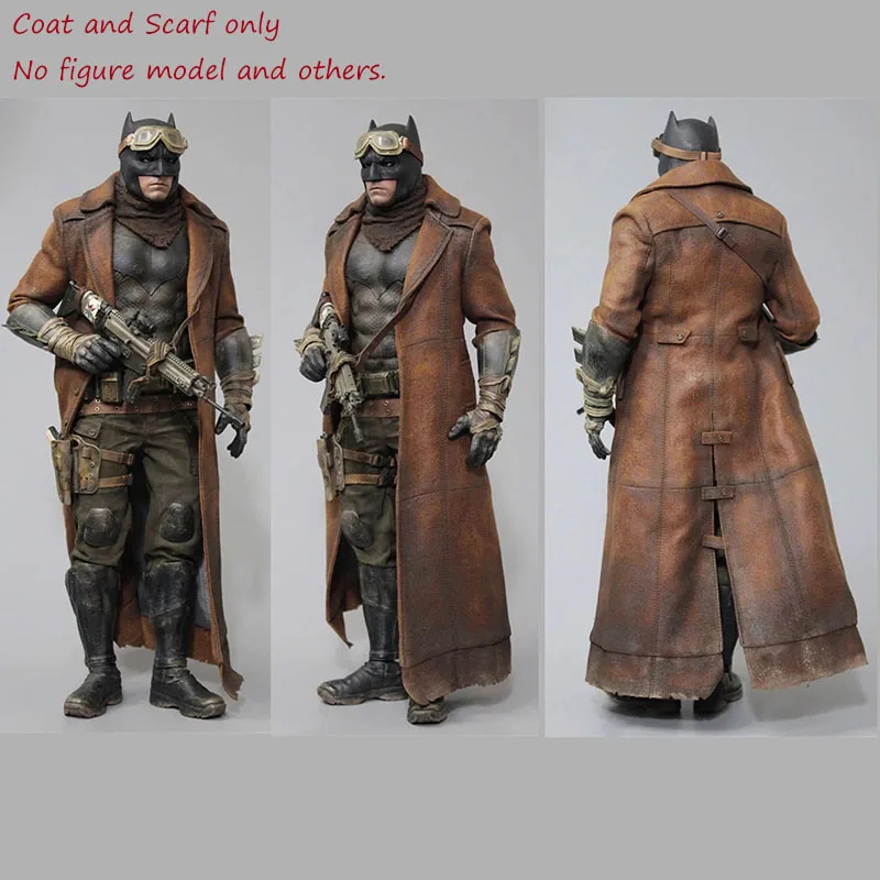 

In Stock 1/6 Scale DAFTOYS F011 Hero Coat Scarf Set Clothes Accessories Fit For 12'' Action Figure Body