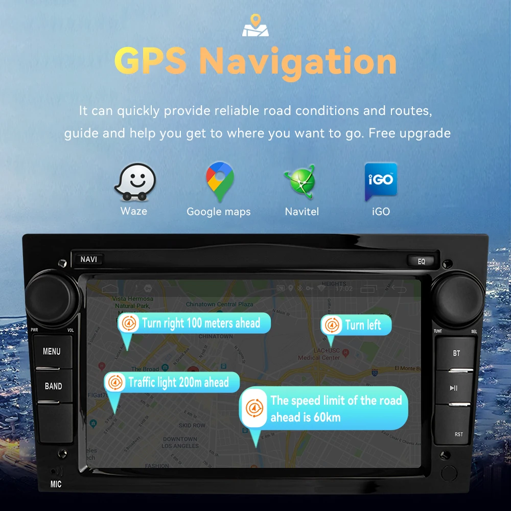 8G + 128G беспроводной Carplay Android 11 автомобильное Авторадио для Opel Astra H G J Antara Vectra C B Vivaro