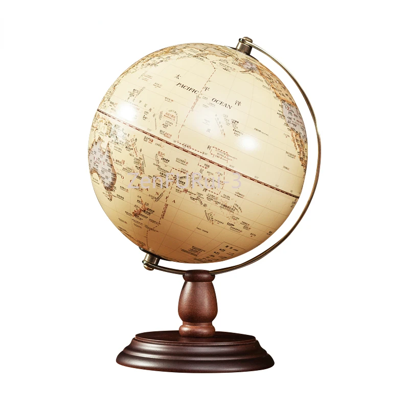 

32 см античный трехмерный рельефный шар ретро высокой четкости для обучения гостиной офиса украшения