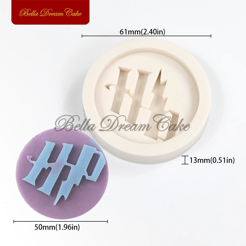 3D круглый замок/с. буквенный дизайн силиконовая форма для помадки шоколада