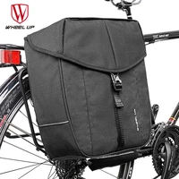wheel up 22l travel cycling handbag large capacity reflective bicycle saddle bag waterproof bike suitcases bags mtb accessories