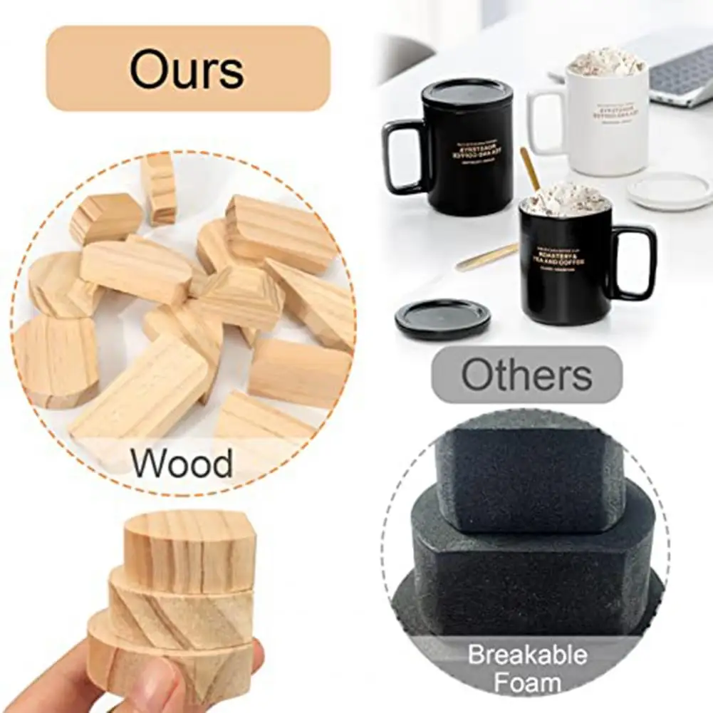 

14 шт., деревянные формы для ручек кружки, без запаха