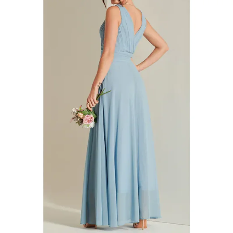 Женское платье NoEnName_Null без рукавов полиэстер