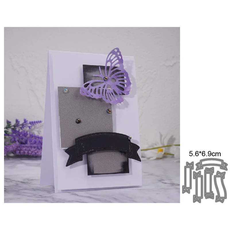 

Metal Cutting Dies Banner set diy Scrapbooking Photo Album Decorative Embossing PaperCard Crafts Die