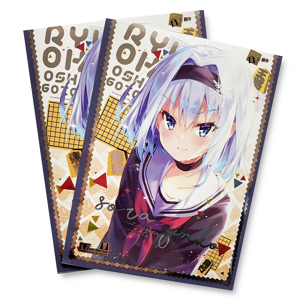 60 шт./LOTBAG аниме TCG карты рукава 66x91 мм игральные протектор High End идеальный размер