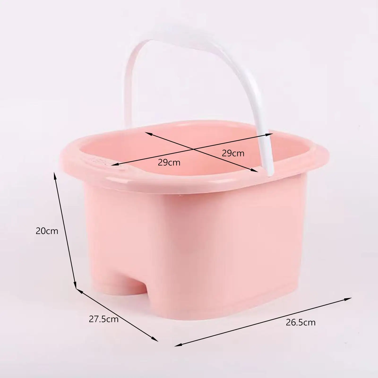 Ванна для замачивания ног с ручкой усталых Умывальник