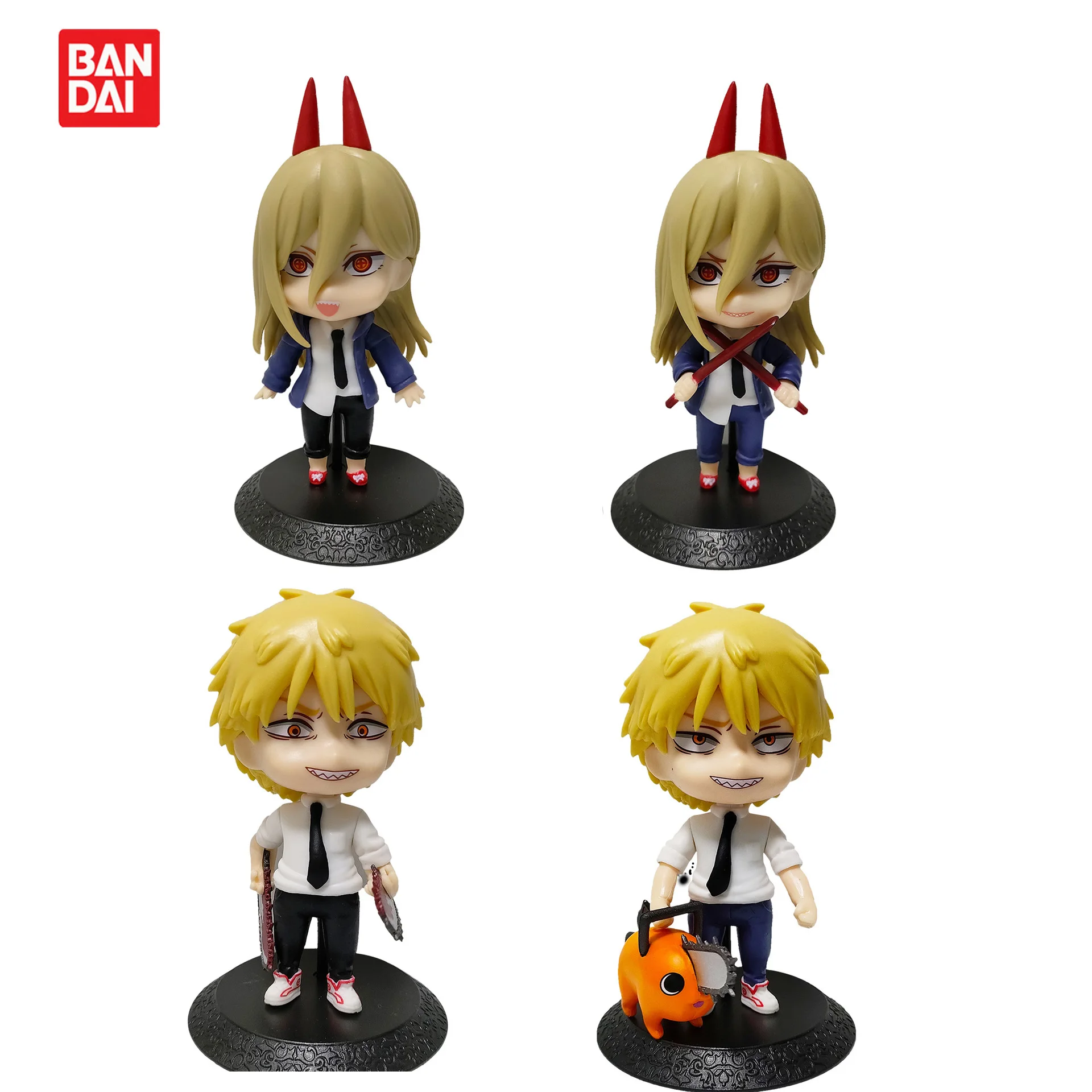 

Anime Chainsaw Man Action Figures Q Version Power Denji Figur Pvc Toy Model Ornaments Anime Dolls Toys Gifts for Children