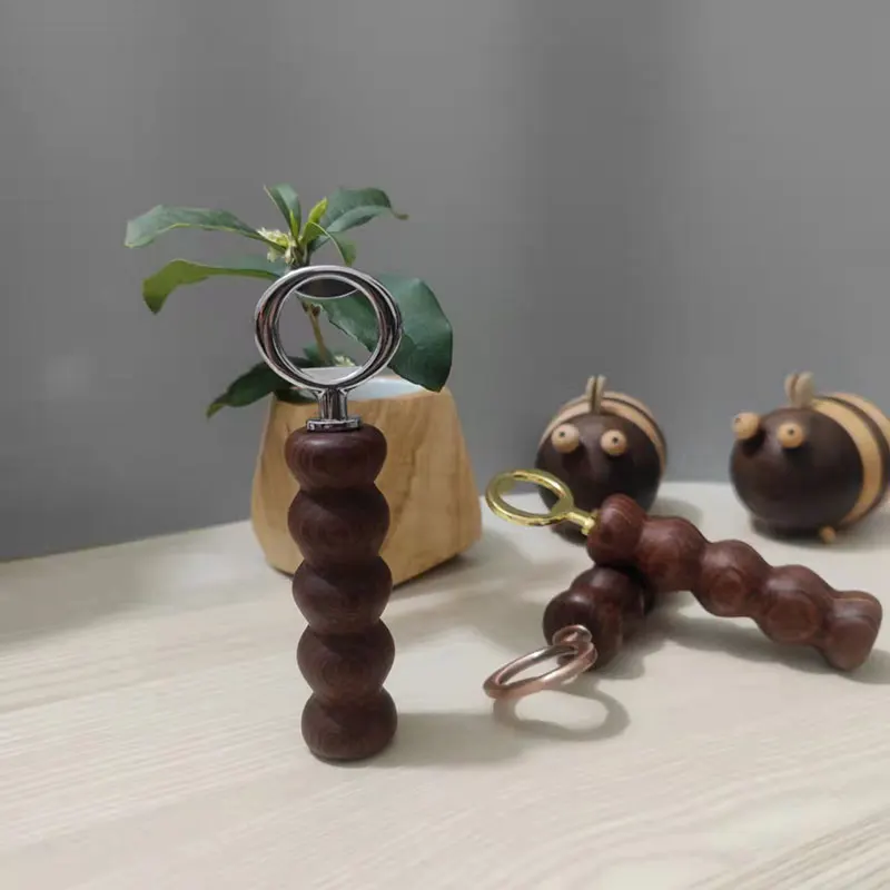 Деревянная открывалка для бутылок пивных аксессуары коридора пива товары дома |