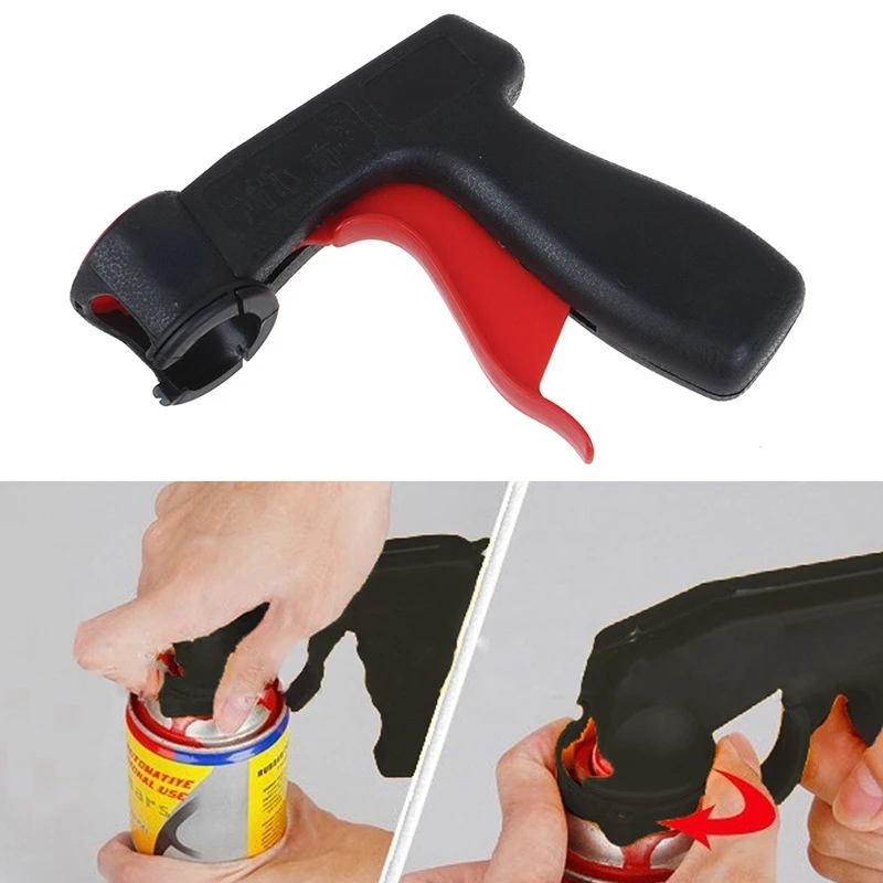 

Spray Gun Adaptor Auto Polishing Paint Care Aerosol Spray Gun Hand-held Auxiliary Nozzle Car Maintenance Tool Care Accessories