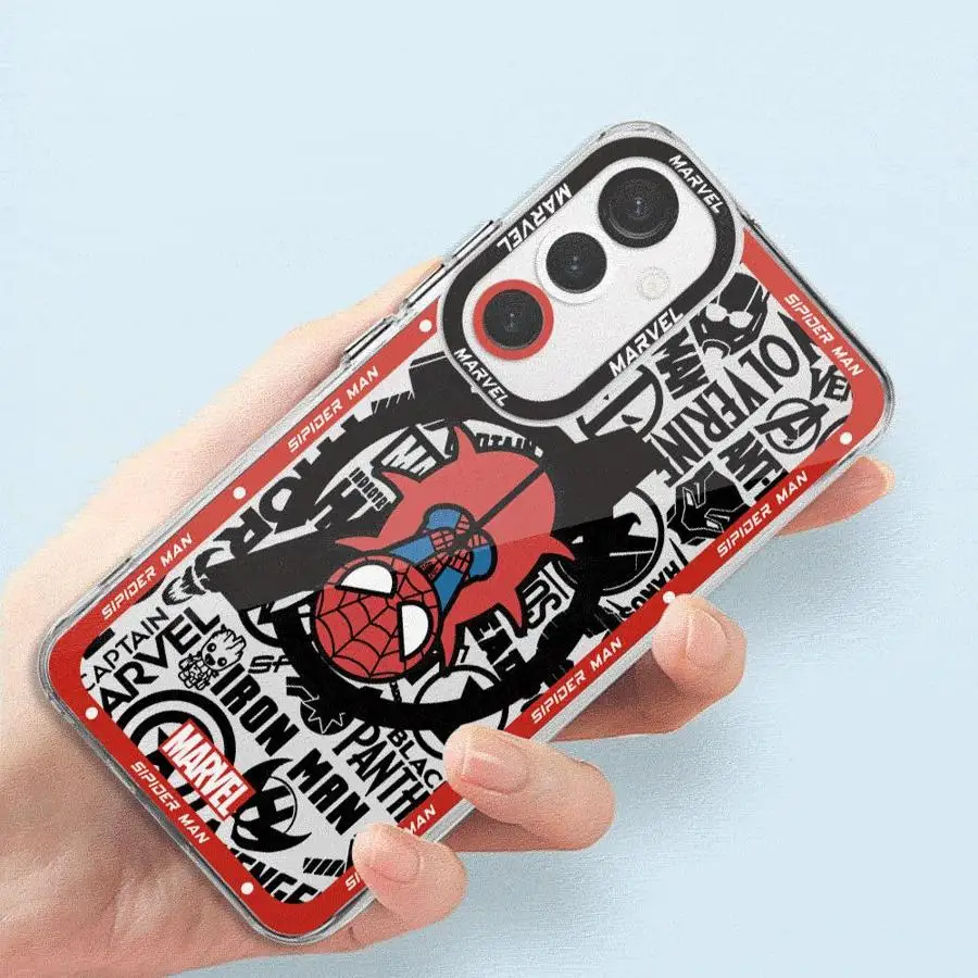 Marvel Sipiderman phone Case for Galaxy A11 A12 A13 A14 A15 A22 A23 A32 A52 4G 5G A24 A33 A34 A25 A35 A52s A53 A54 A55