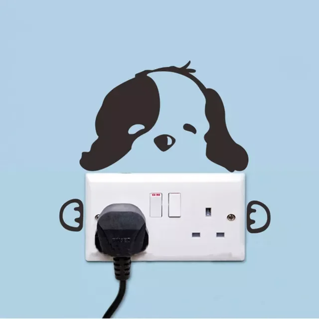 

Lovely Pet Self-adhesive Wallpaper Children Living Room Bathroom Toilet Decals Mural Tattoo