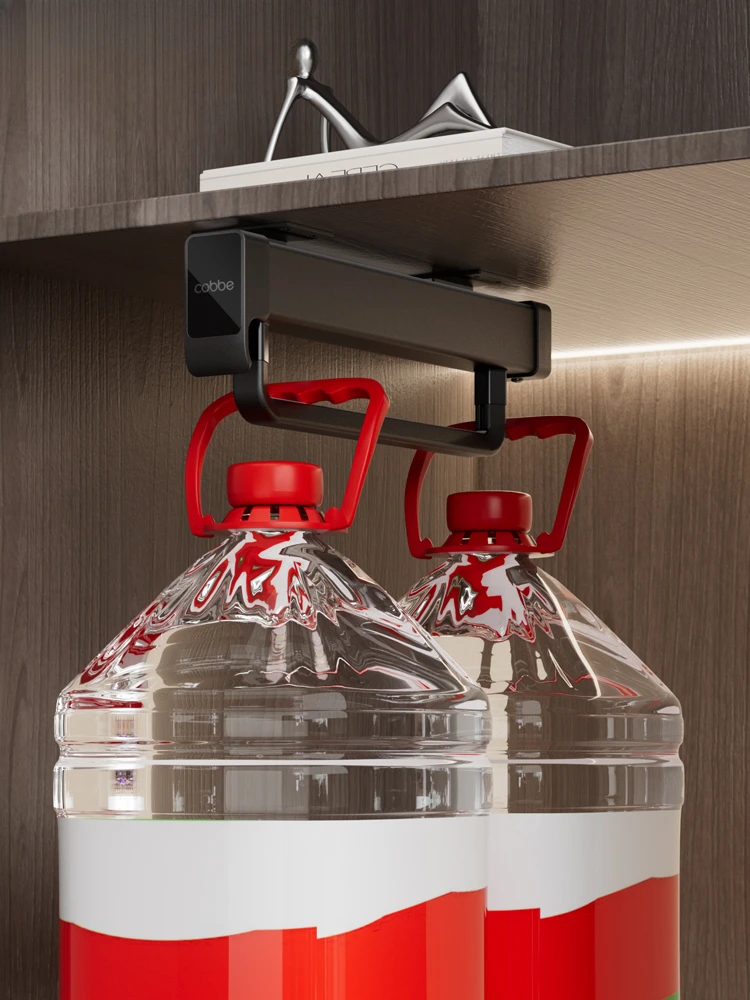 Выдвижная вешалка для брюк и выдвижная встроенный амортизирующий органайзер